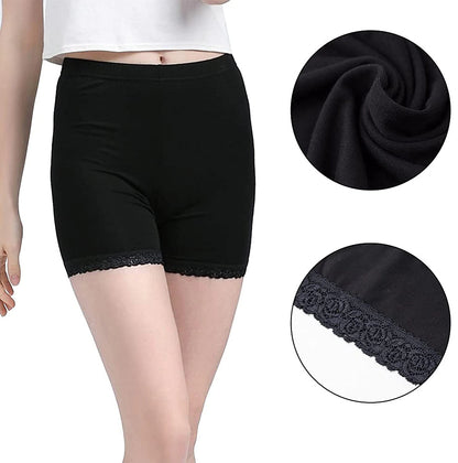 Women's Shorts Modal Solid Colored Black White Fashion Short Casual Daily