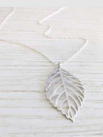 Women's necklace Fashion Outdoor Leaf Necklaces - LuckyFash™