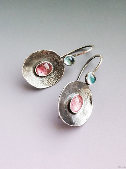 Women's Earrings Textured Street Geometry Earring - LuckyFash™