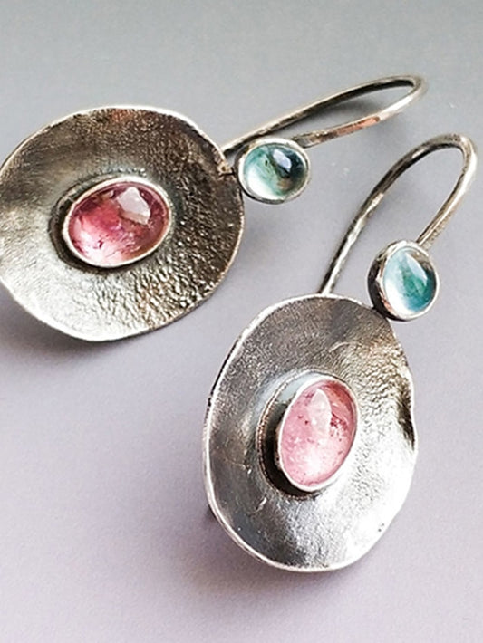 Women's Earrings Textured Street Geometry Earring - LuckyFash™