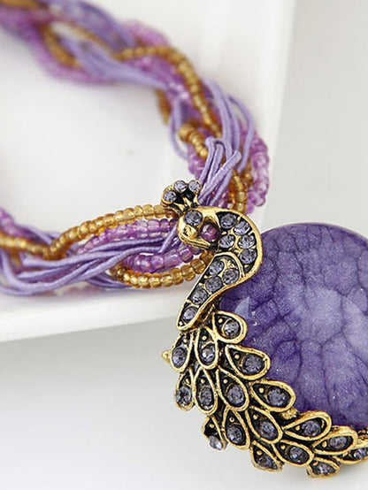 Women's necklace Textured Street Geometry Necklaces - LuckyFash™