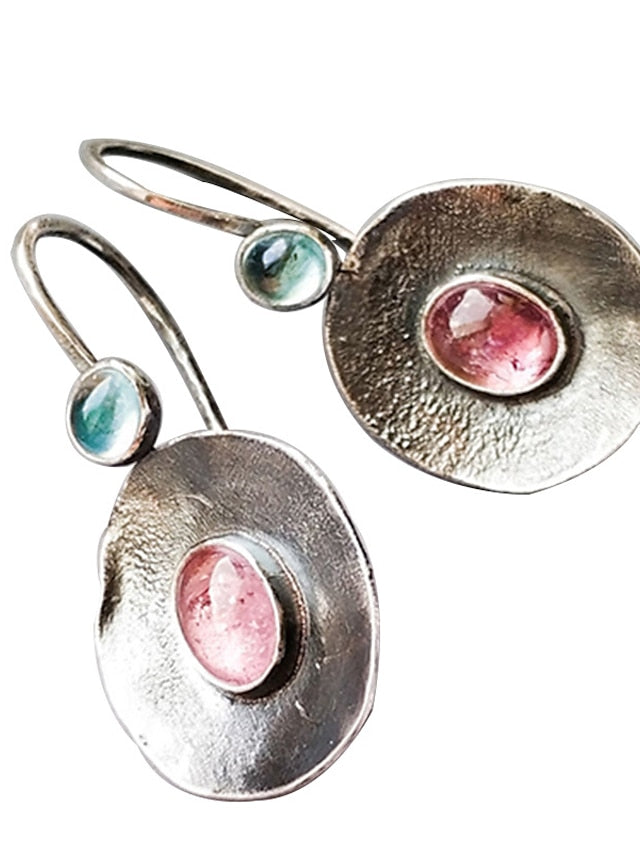 Women's Earrings Textured Street Geometry Earring - LuckyFash™