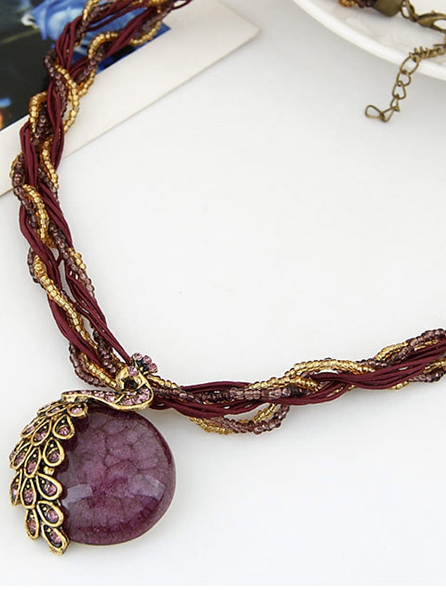 Women's necklace Textured Street Geometry Necklaces - LuckyFash™