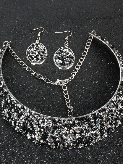 Women's necklace Chic & Modern Party Pure Color Jewelry Sets - LuckyFash™