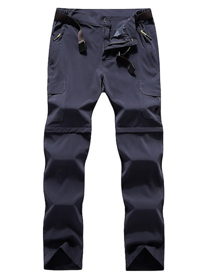 Women's Convertible Zip Off Pants Hiking Pants Trousers Summer Outdoor Breathable Quick Dry Stretchy Wear Resistance Pants / Trousers Bottoms Black Army Green Camping / Hiking Fishing S M L - LuckyFash™