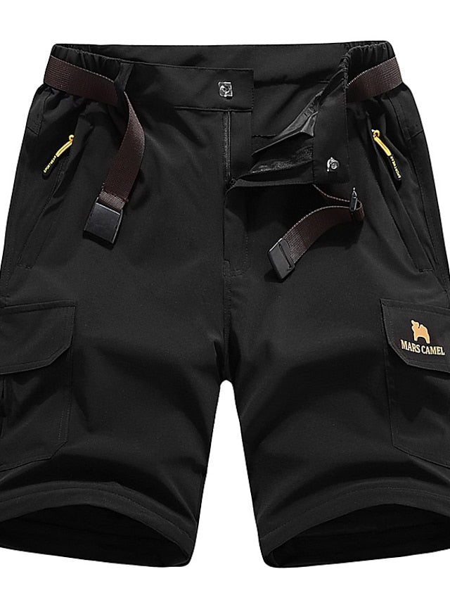 Women's Convertible Zip Off Pants Hiking Pants Trousers Summer Outdoor Breathable Quick Dry Stretchy Wear Resistance Pants / Trousers Bottoms Black Army Green Camping / Hiking Fishing S M L - LuckyFash™