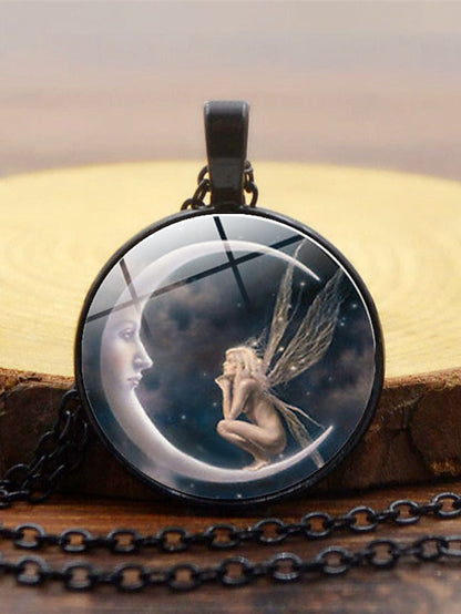 Women's necklace Fashion Street Moon Necklaces - LuckyFash™