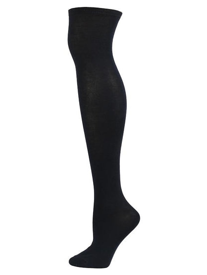 Women's Knee High Socks Outdoor Home Daily Solid Color Polyester Spandex Basic Classic Warm Casual 1 Pair - LuckyFash™