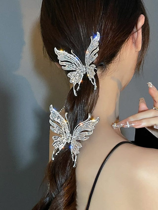 Metal Butterfly Hair Clip for Women and Girls - Daily Wear Hair Accessory