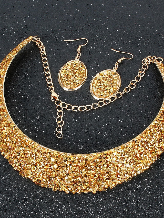 Women's necklace Chic & Modern Party Pure Color Jewelry Sets - LuckyFash™