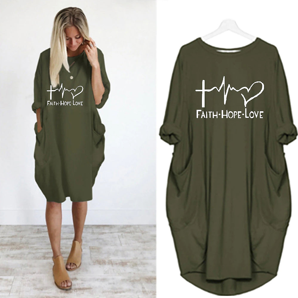 Women's T Shirt Dress Tee Dress Midi Dress Black White Champagne Half Sleeve Letter Ruched Summer Spring Crew Neck Casual 2023 S M L XL XXL 3XL 4XL 5XL