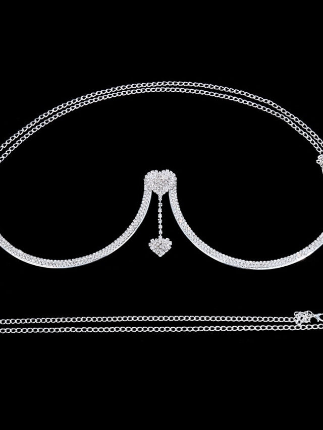 Women's body chain Fashion Street Heart Headwear - LuckyFash™