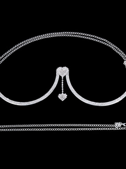 Women's body chain Fashion Street Heart Headwear - LuckyFash™