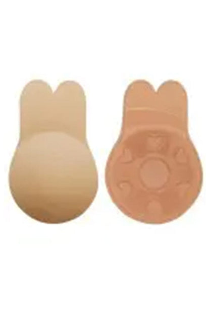 Nude Adorable Lift-Up Rabbit Ears Silica Nipple Covers