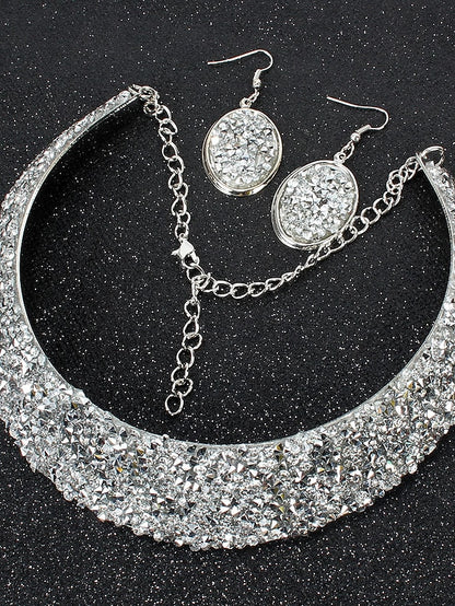 Women's necklace Chic & Modern Party Pure Color Jewelry Sets - LuckyFash™