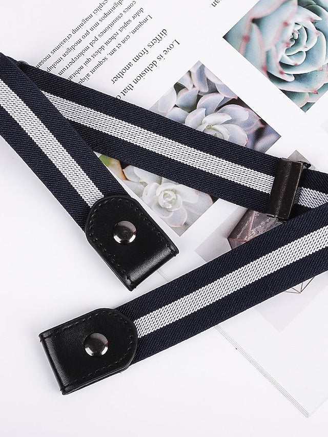 lazy belt unisex all-match elastic jeans seamless invisible belt - LuckyFash™