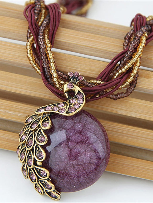 Women's necklace Textured Street Geometry Necklaces - LuckyFash™