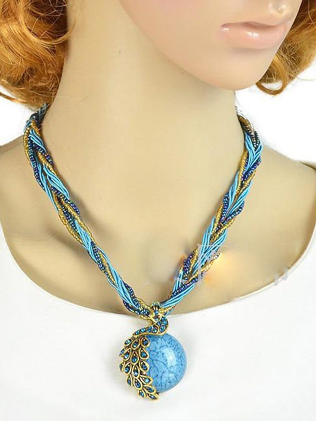 Women's necklace Textured Street Geometry Necklaces - LuckyFash™