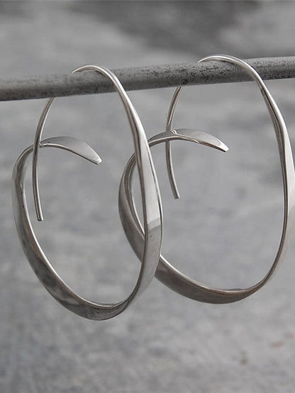 Women's Earrings Chic & Modern Street Geometry Earring / Gold / Silver / Fall / Winter / Spring - LuckyFash™