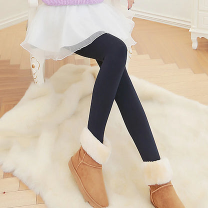 Women's Fleece Pants Normal Fleece Plain Black Red Fashion Mid Waist Full Length Daily Fall & Winter