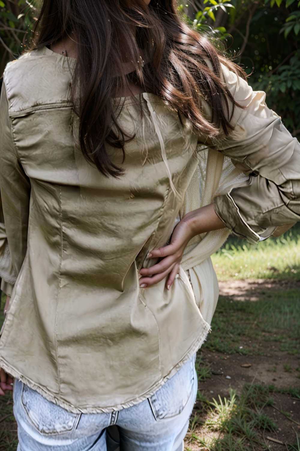 ruched trim button up long sleeve collared casual jacket 109600