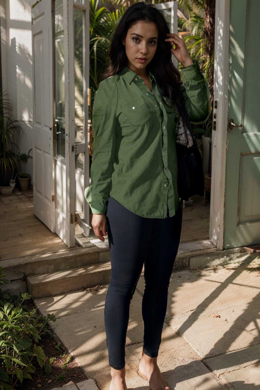 ruched trim button up long sleeve collared casual jacket 106718
