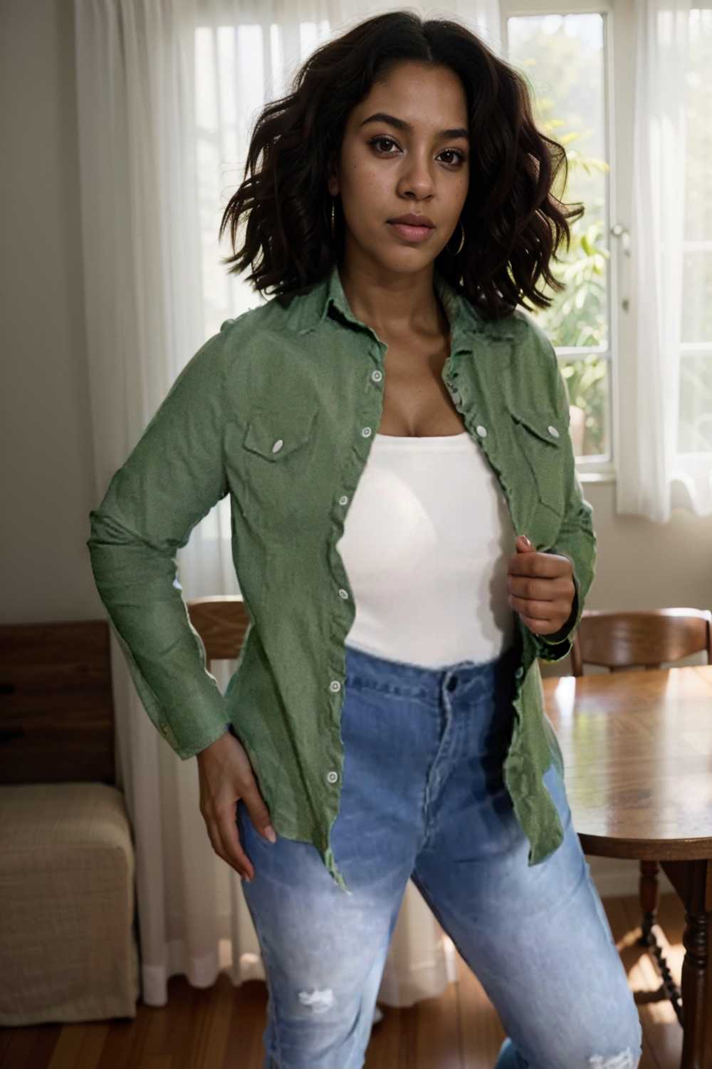 ruched trim button up long sleeve collared casual jacket 106904