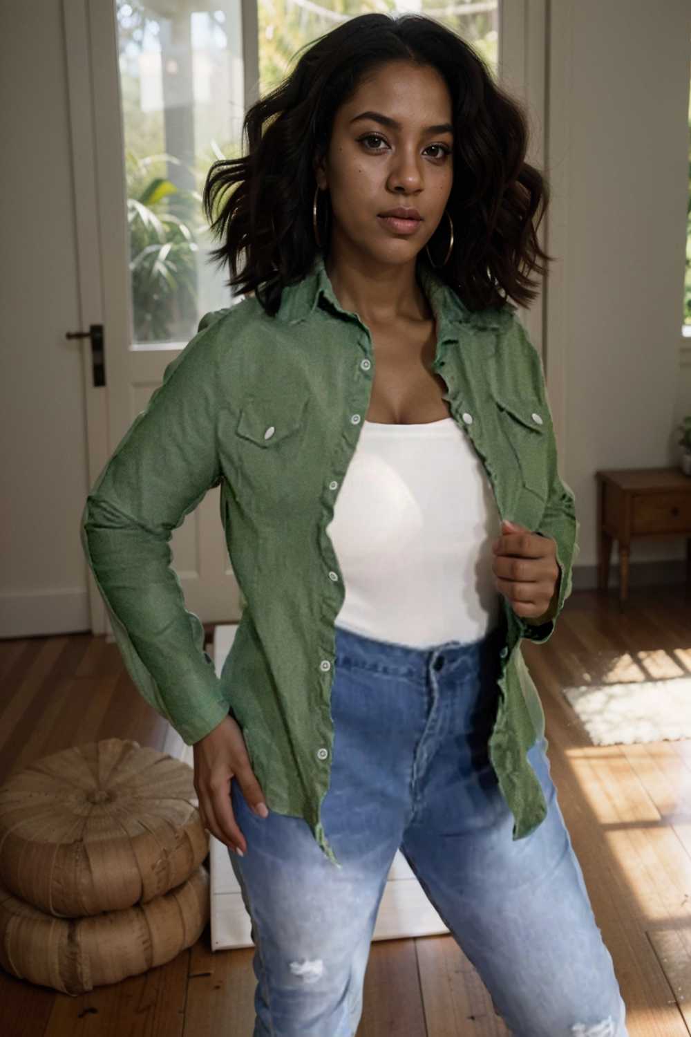 ruched trim button up long sleeve collared casual jacket 106899