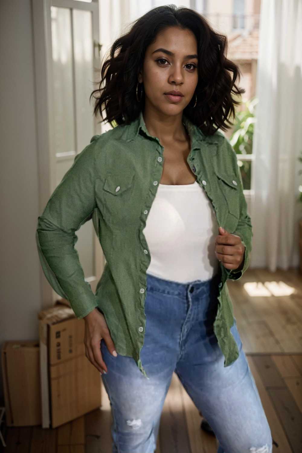 ruched trim button up long sleeve collared casual jacket 106897
