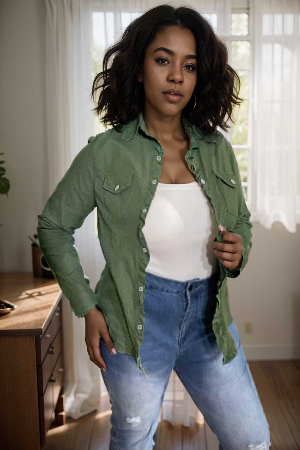 ruched trim button up long sleeve collared casual jacket 107627
