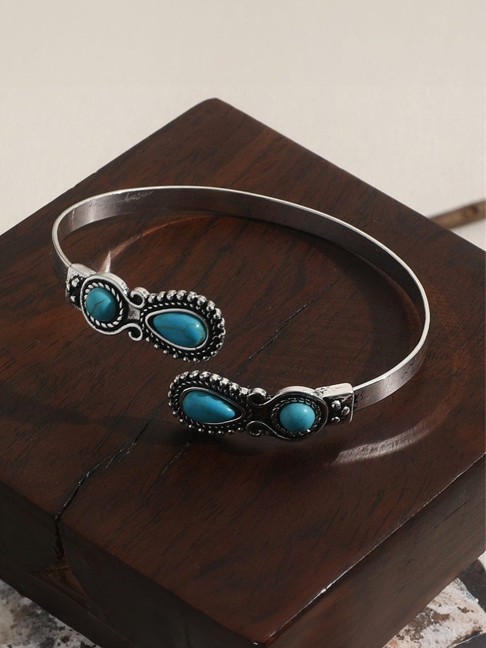 Skobeloff Western Turquoise Stone Bracelet