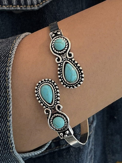 Skobeloff Western Turquoise Stone Bracelet