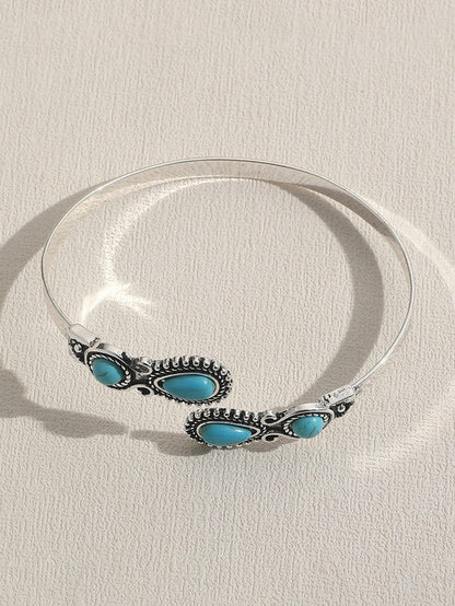 Skobeloff Western Turquoise Stone Bracelet