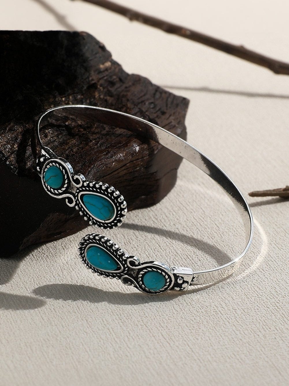 Skobeloff Western Turquoise Stone Bracelet