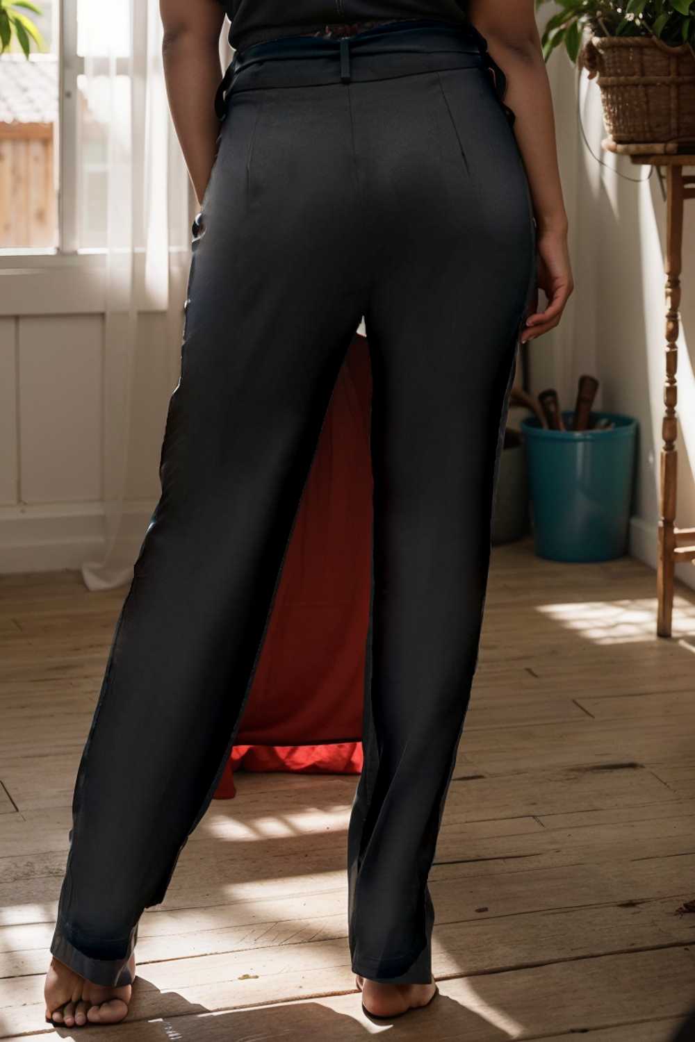 solid color one shoulder short sleeve jumpsuit 109775