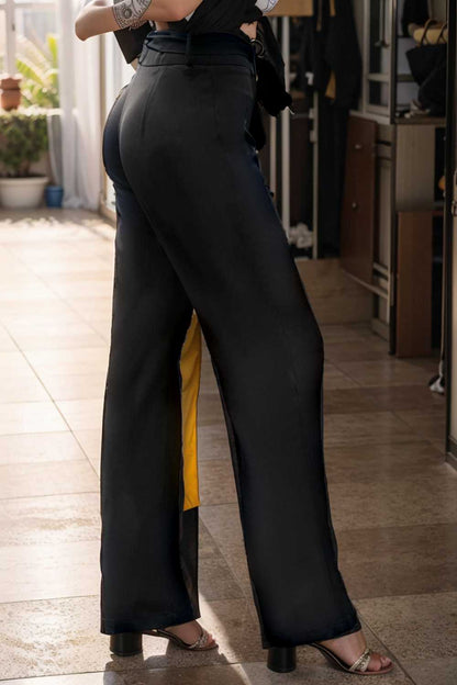 solid color one shoulder short sleeve jumpsuit 109770