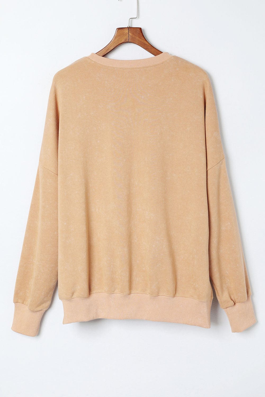 Solid Knit Off-Shoulder Sweater with Bishop Sleeves