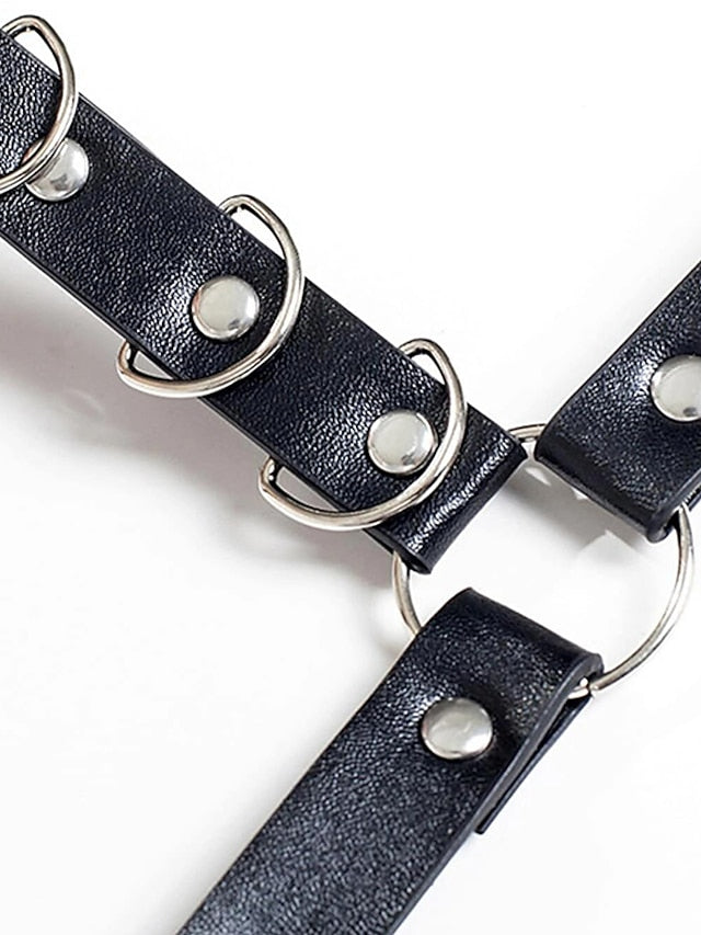 Women's Unisex PU Buckle Belt PU Leather Prong Buckle Plain Casual Classic Party Daily Black - LuckyFash™