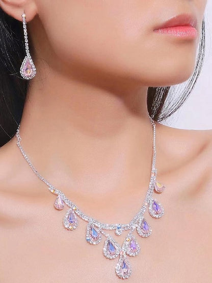 Women's necklace Chic & Modern Party Pure Color Jewelry Sets - LuckyFash™