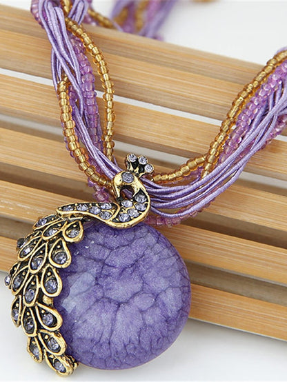 Women's necklace Textured Street Geometry Necklaces - LuckyFash™