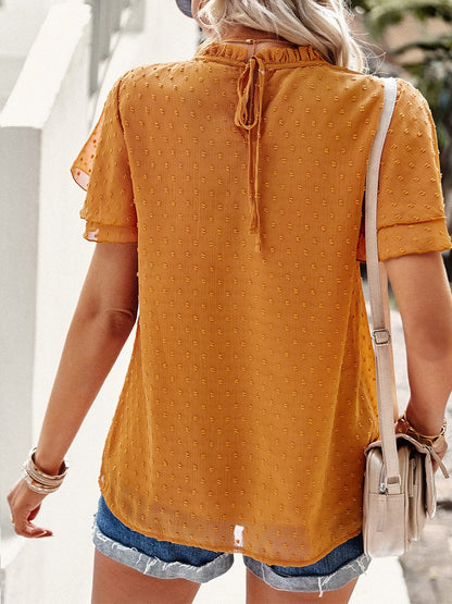 Temperament Commuting Loose Short Sleeved T-Shirt