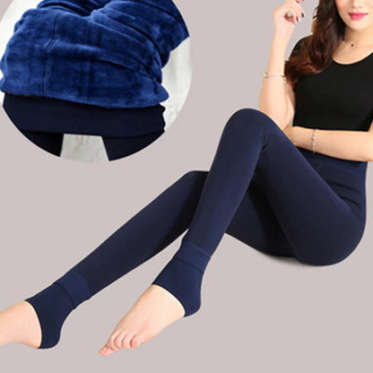 Women's Fleece Pants Normal Fleece Plain Black Red Fashion Mid Waist Full Length Daily Fall & Winter
