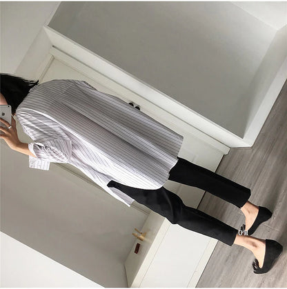 Women‘s Dress Work Pants Chinos Slacks Ankle-Length Pocket Mid Waist Formal Work Daily Black 1# Black S M Summer Spring &  Fall