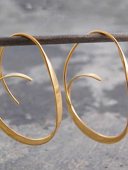 Women's Earrings Chic & Modern Street Geometry Earring / Gold / Silver / Fall / Winter / Spring - LuckyFash™