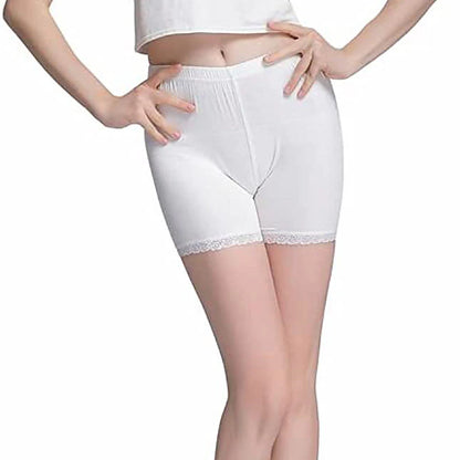 Women's Shorts Modal Solid Colored Black White Fashion Short Casual Daily