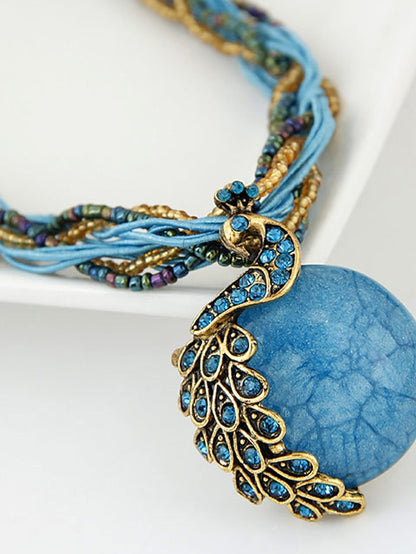 Women's necklace Textured Street Geometry Necklaces - LuckyFash™