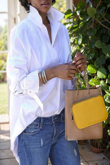 women s blouses loose solid belted long sleeve blouse 107288