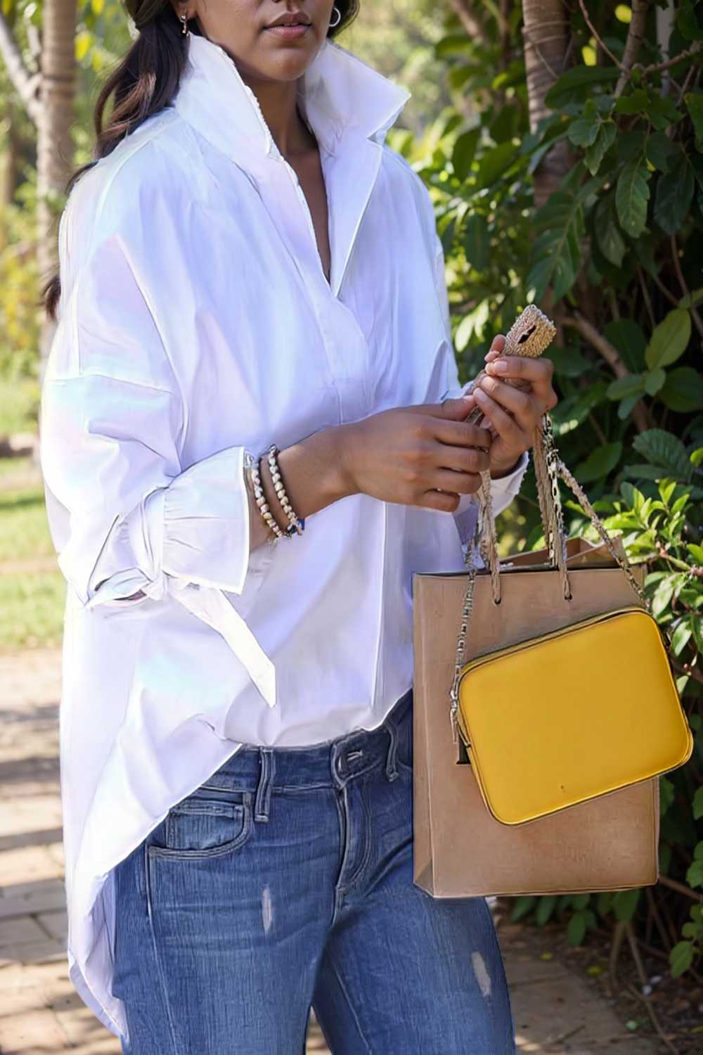 women s blouses loose solid belted long sleeve blouse 108662