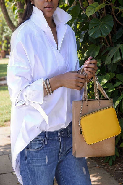 women s blouses loose solid belted long sleeve blouse 109167
