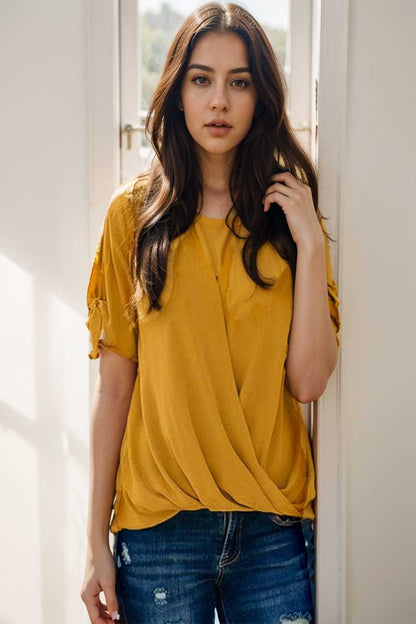women s blouses loose solid belted long sleeve blouse 107278